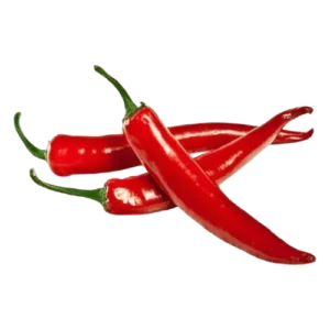 Fresh Red Chili Spicy and vibrant fresh red chilies.